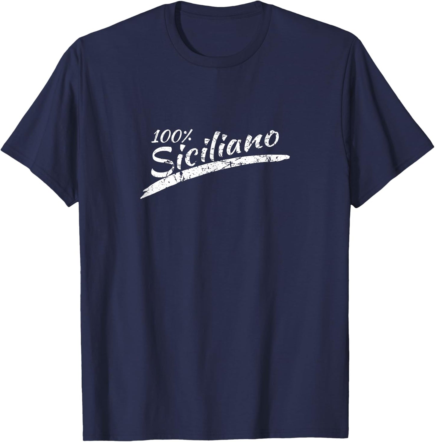 Sicilia Sicilian Sicily Italy Italian Siciliano T-Shirt - T-Shirt | Navy