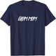 Grom Mom, Surfer Mom, Surfer Kids, Ocean, Hawaii, Beach T-Shirt - T-Shirt | Navy