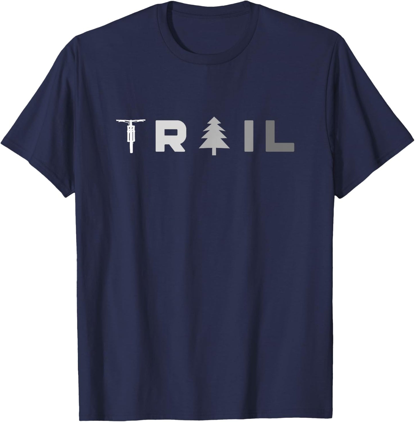 Trail MTB Mountain Bike Apparel - MTB Mountain Bike T-Shirt - T-Shirt | Navy