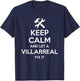 VILLARREAL Funny Surname Birthday Family Tree Reunion Gift T-Shirt - T-Shirt | Navy