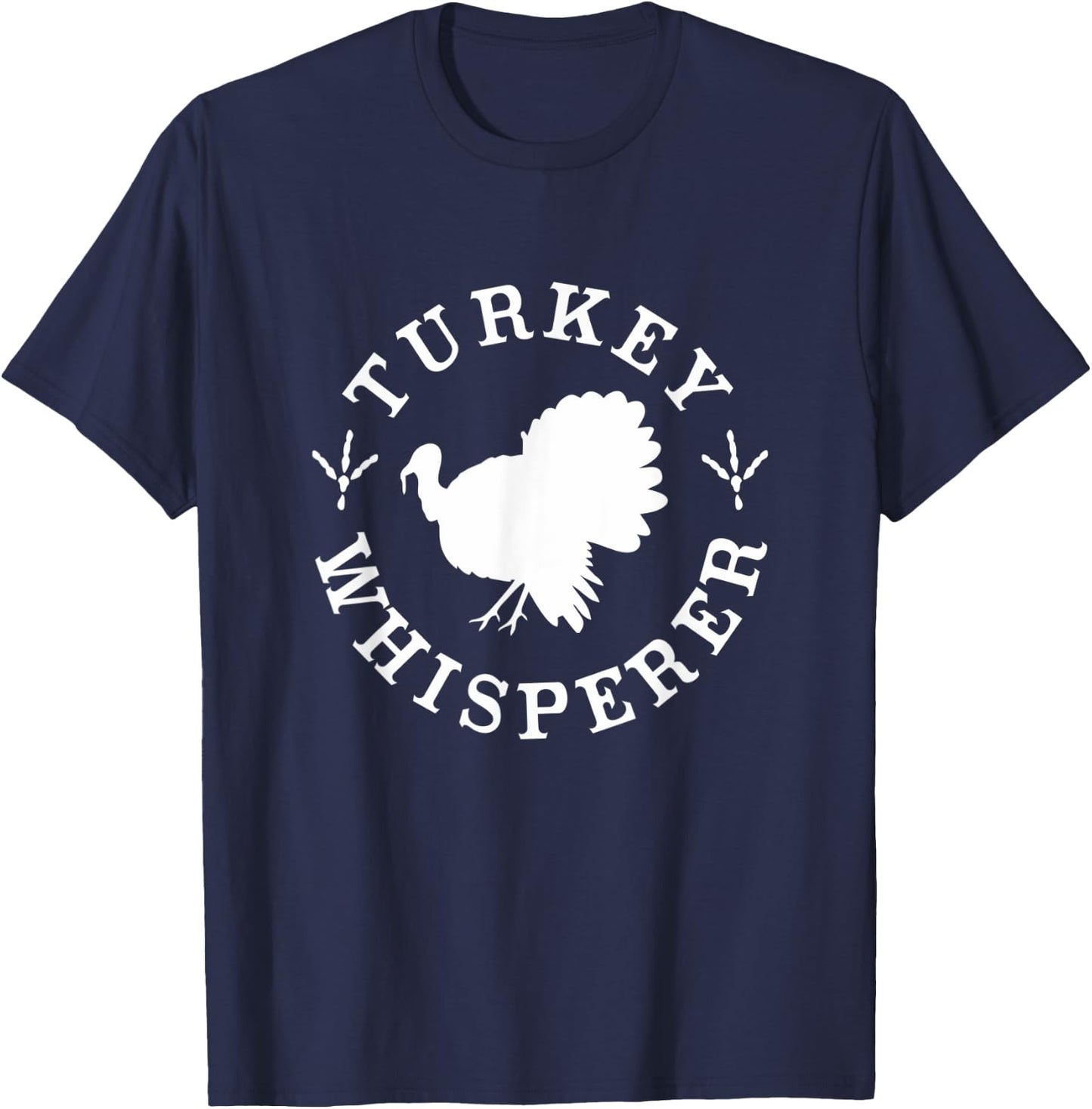 Funny Turkey Hunting Gift Shirts, Bird Turkey Hunter T-Shirt - T-Shirt | Navy