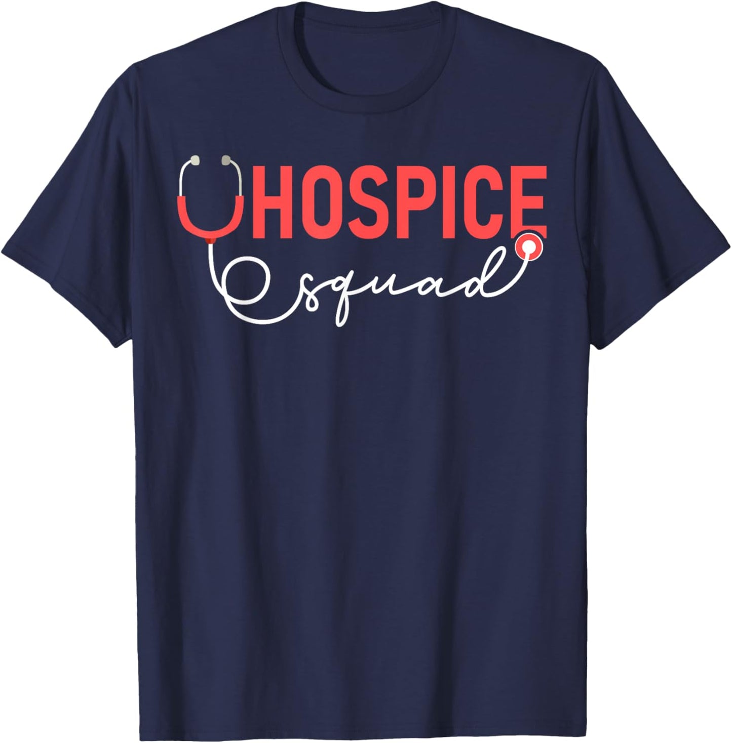 Hospice Squad Hospice Nurse Aide T-Shirt - T-Shirt | Navy