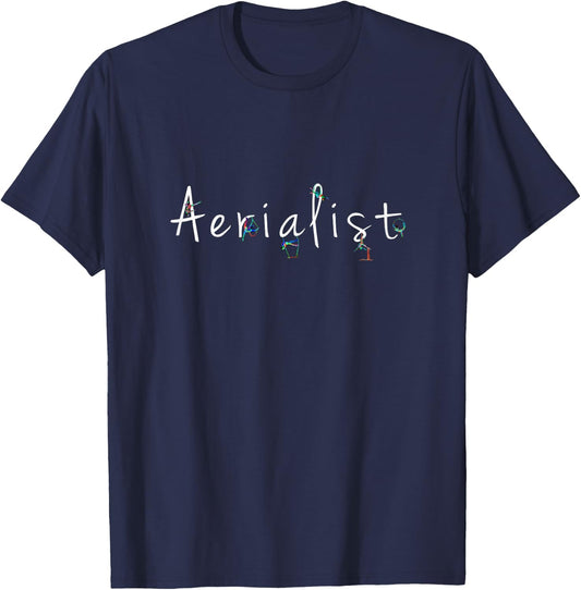 Aerialist top - aerialist gifts - Aerial T-Shirt - T-Shirt | Navy
