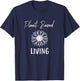 Fun Plant Based Living WFPB Whole Food Plant Based Women T-Shirt - T-Shirt | Navy