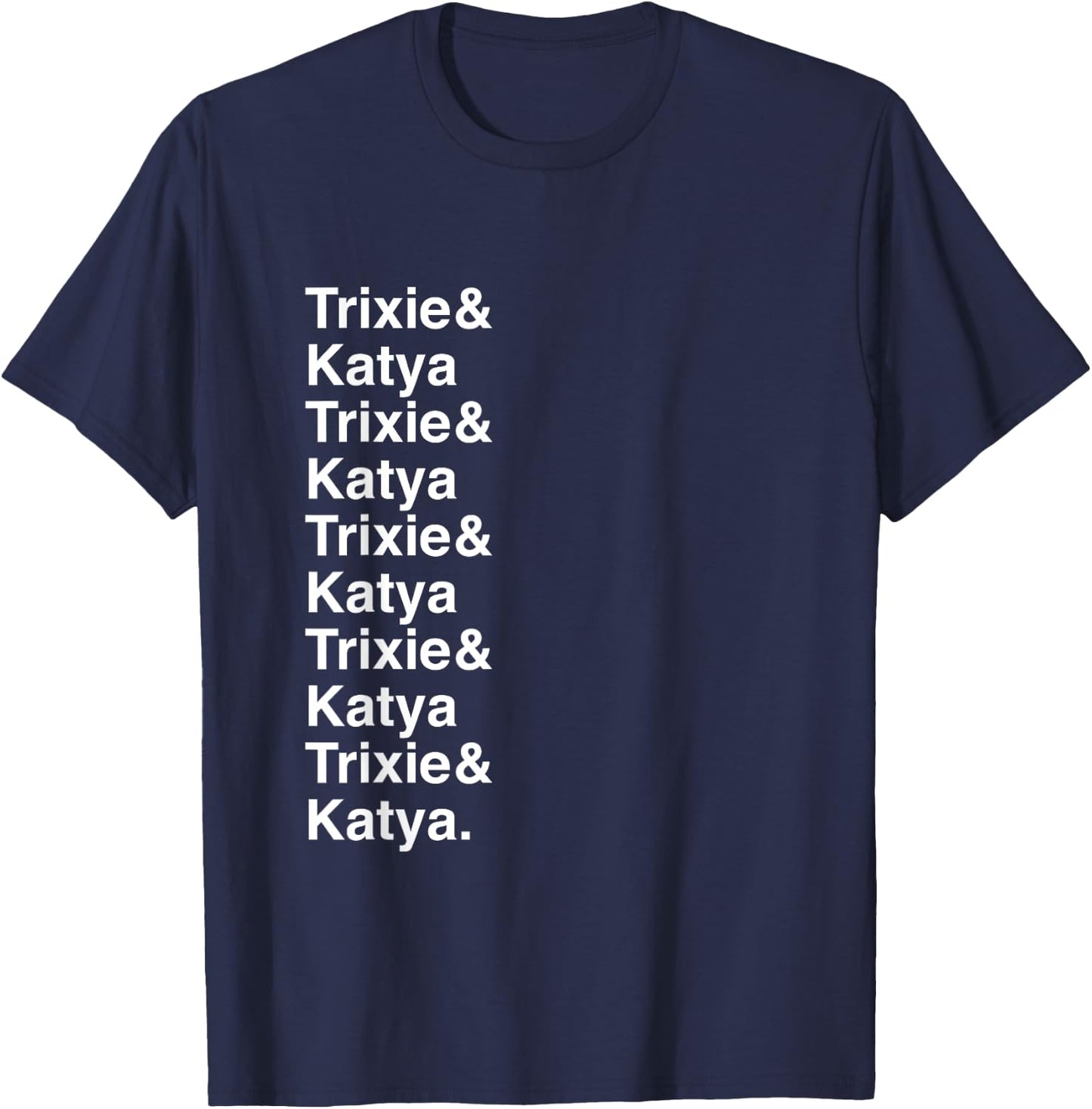 Trixie & K Drag - Allstar Drag Queen Gift T-Shirt - T-Shirt | Navy