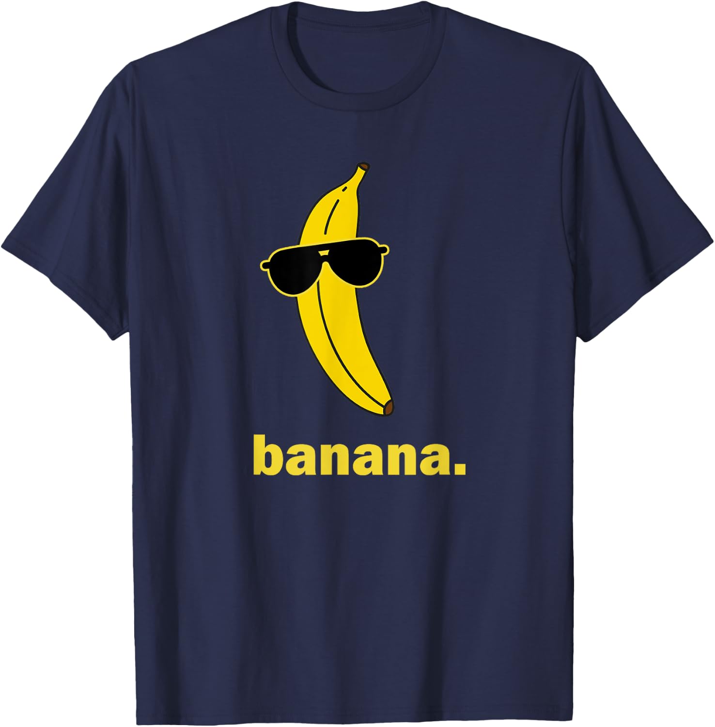 Banana Splits Bananas Pajamas Funny Hipster Novelty T-Shirt - T-Shirt | Navy