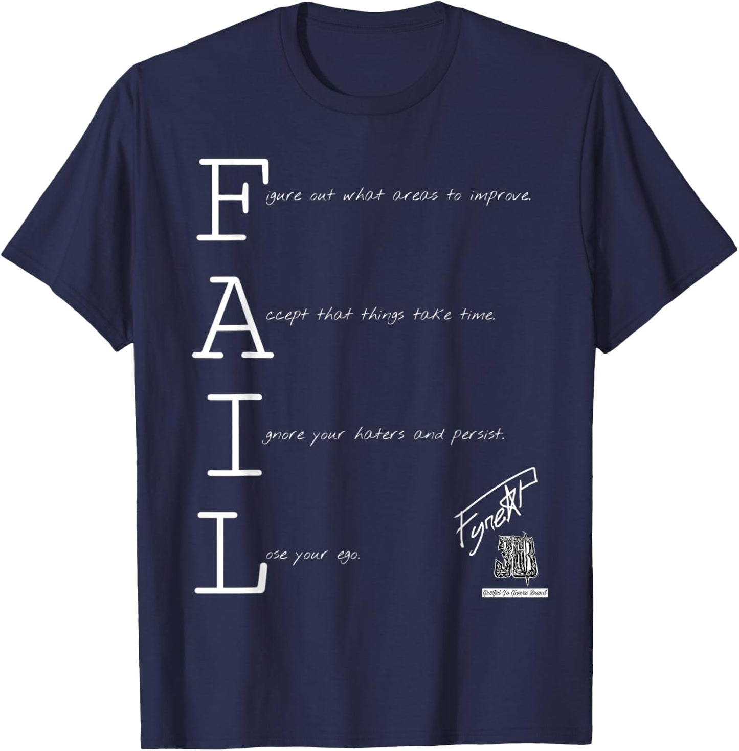 FAIL forward T-Shirt - T-Shirt | Navy