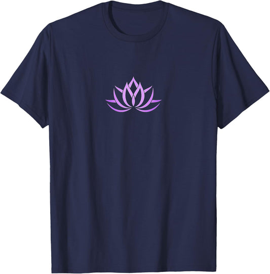 Yoga Symbols I Gifts & I Star Park Trends Lotus, Flower, Buddhism Spirituality Namaste Enlightenment T-Shirt - T-Shirt | Navy