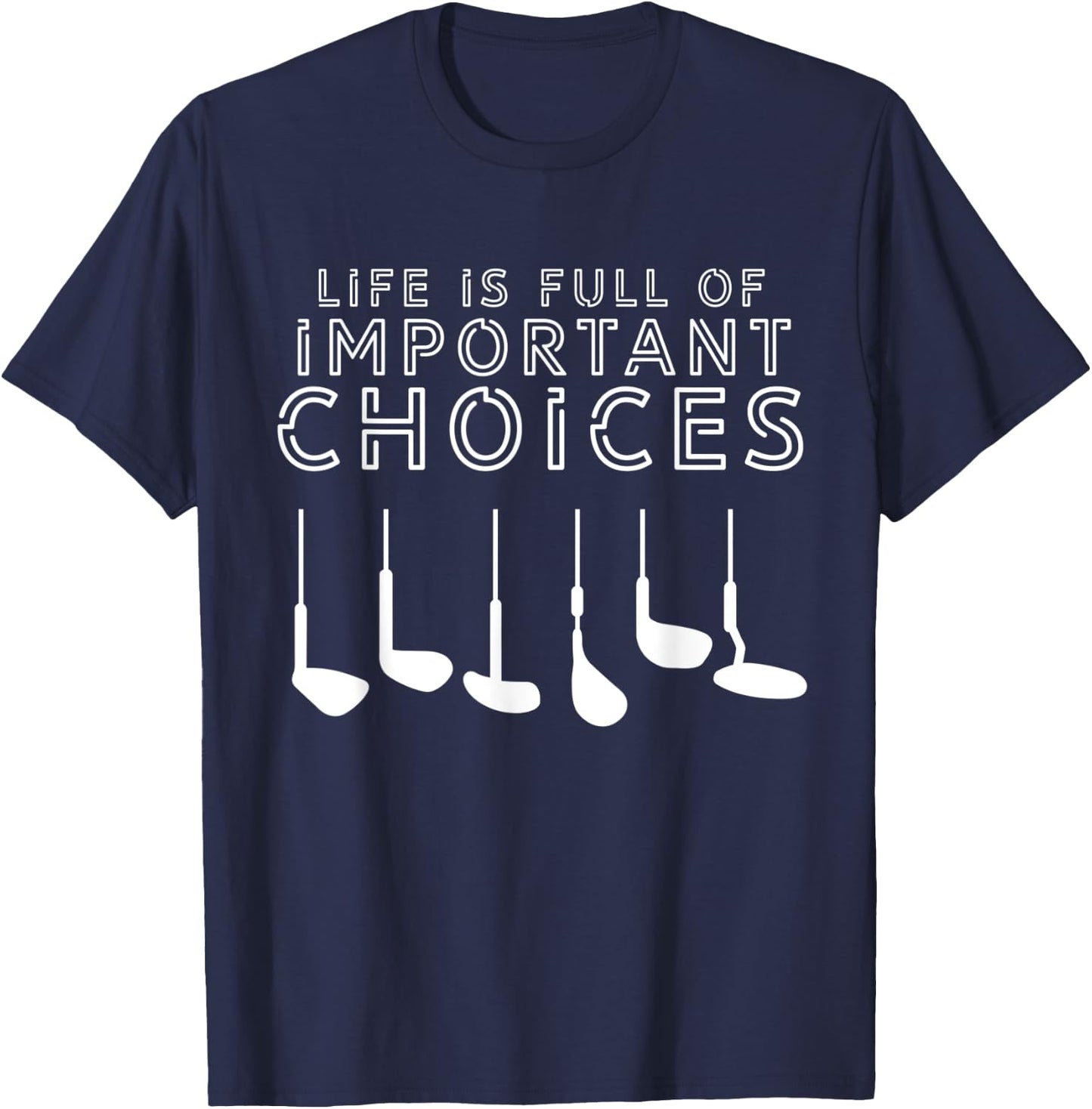 Golf Funny T-Shirt - T-Shirt | Navy
