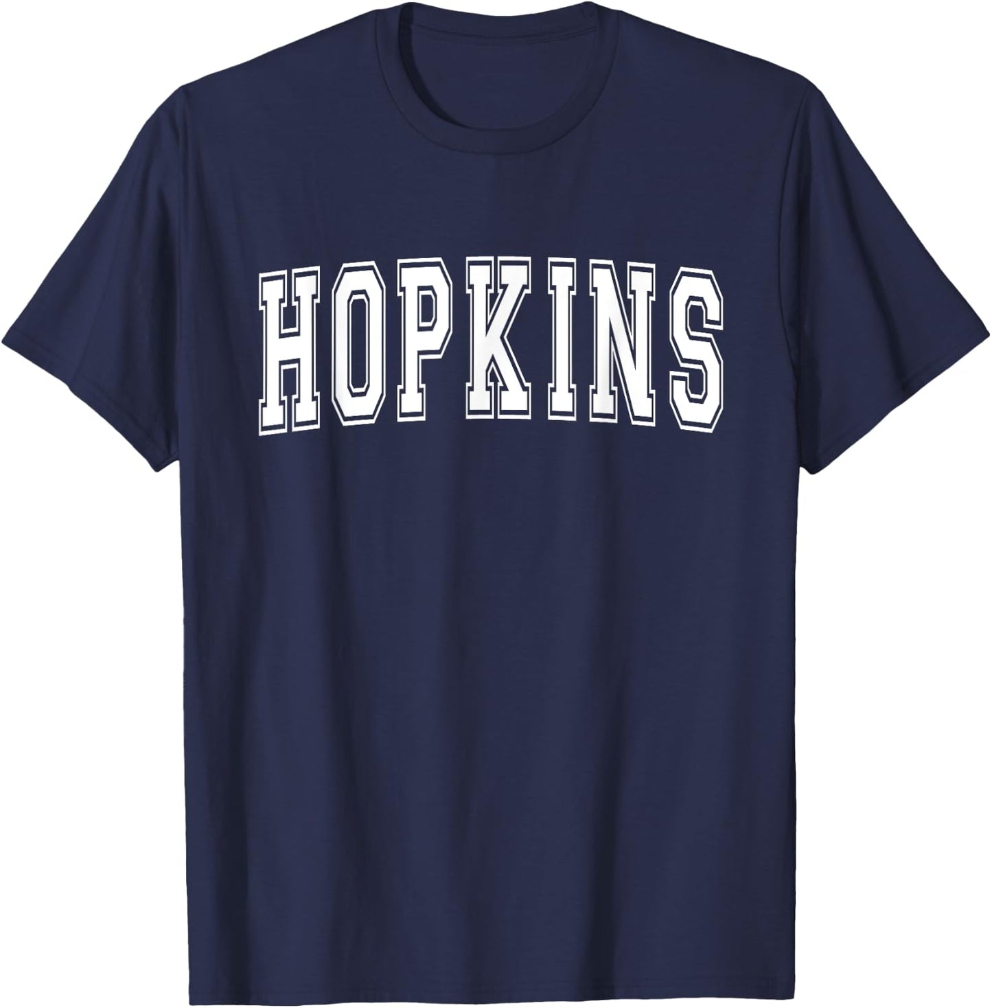 HOPKINS MN MINNESOTA USA Vintage Sports Varsity Style T-Shirt - T-Shirt | Navy