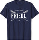 Vintage Baseball Bat Gameday TJ Friedl Cincinnati MLBPA T-Shirt - T-Shirt | Navy
