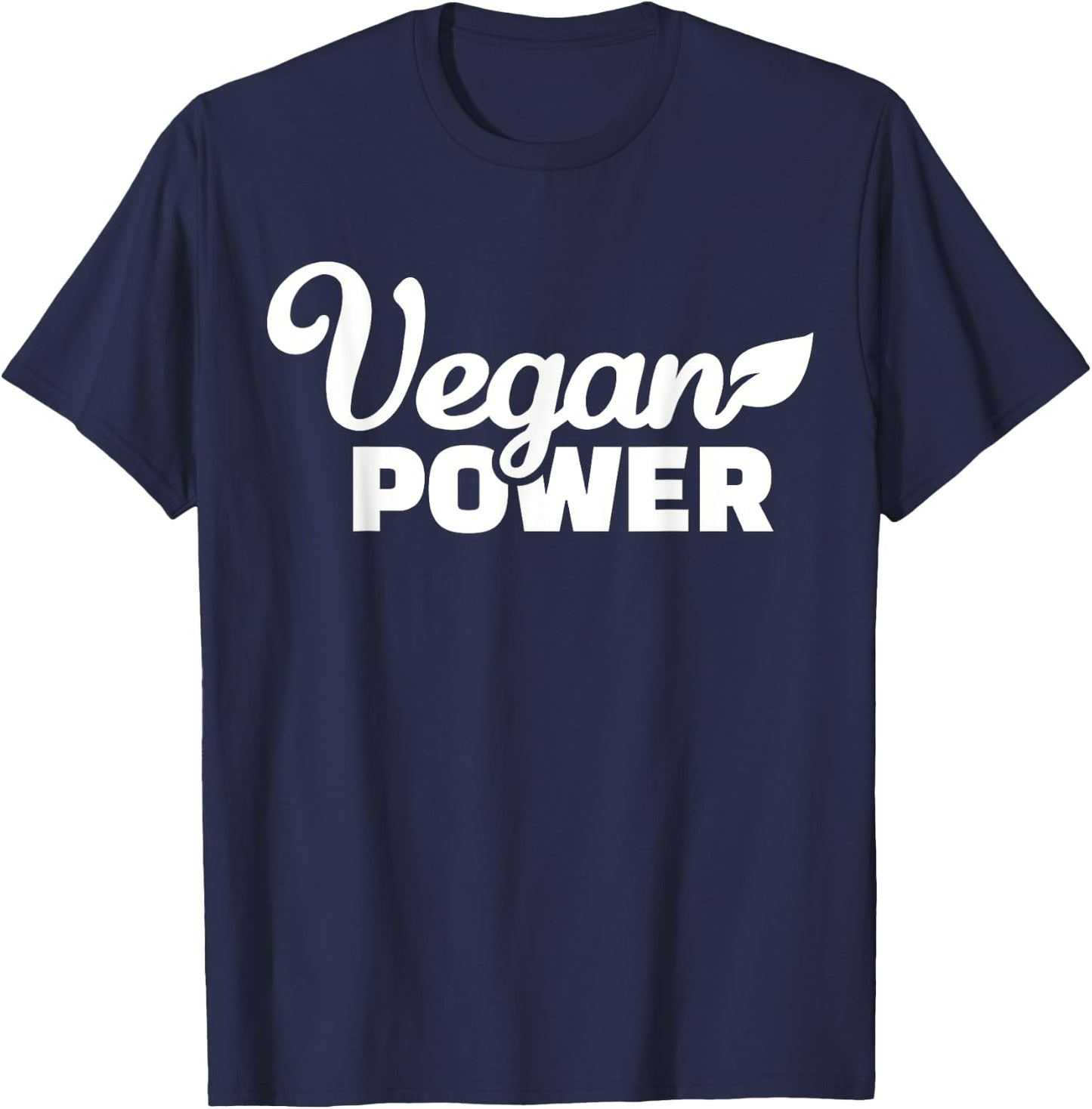 Vegan Power T-Shirt - T-Shirt | Navy