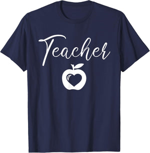 Love My Teacher T-Shirt - T-Shirt | Navy