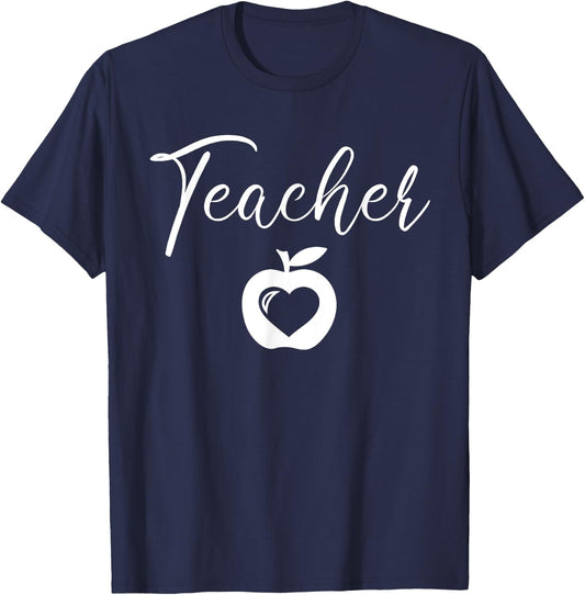 Love My Teacher T-Shirt - T-Shirt | Navy