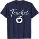 Love My Teacher T-Shirt - T-Shirt | Navy