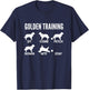 Golden Training for Golden Retriever Owners T-Shirt - T-Shirt | Navy