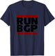 Run BGP Funny Network Engineer Geeky Nerd T-Shirt - T-Shirt | Navy