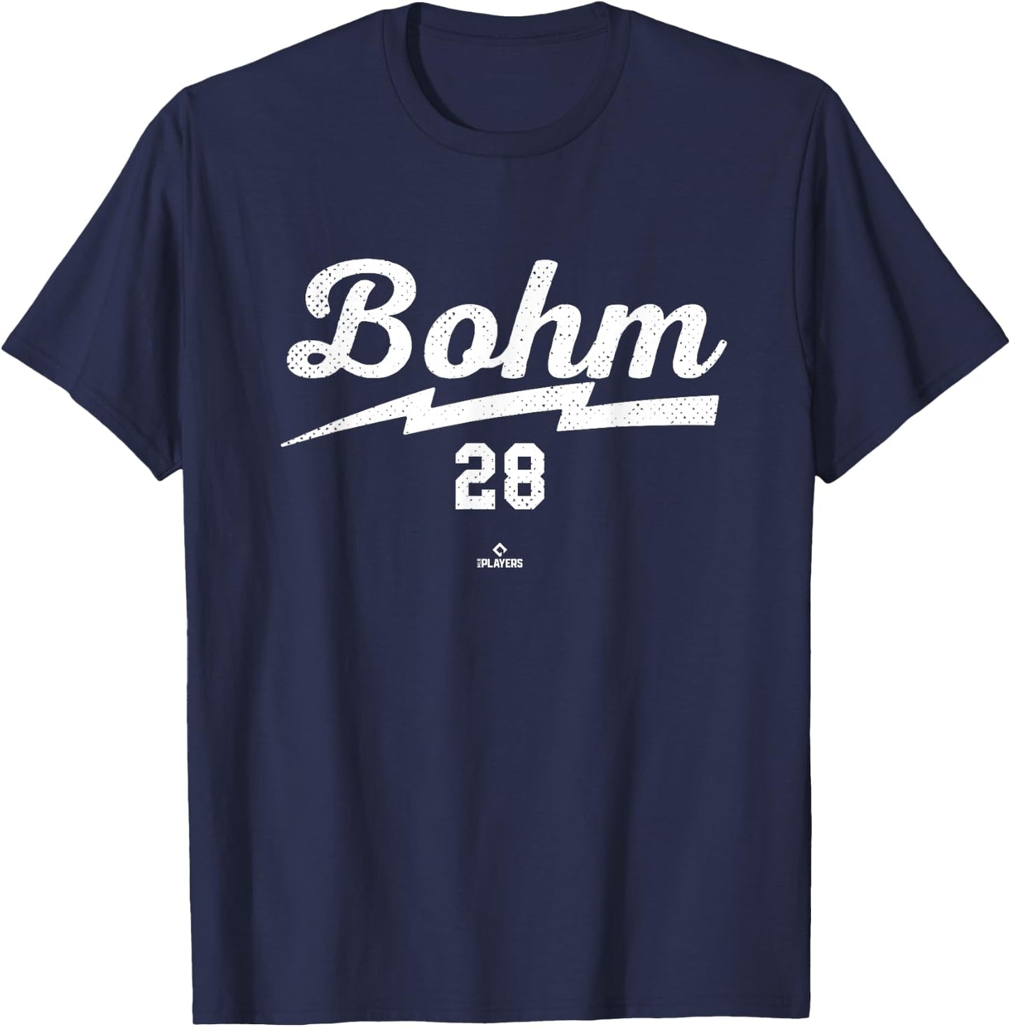 Vintage Gameday Alec Bohm Philadelphia MLBPA T-Shirt - T-Shirt | Navy