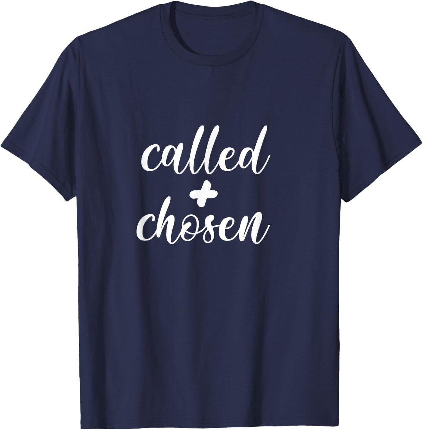 Gift & Men - Cute Called And Chosen Christian T-Shirt - T-Shirt | Navy