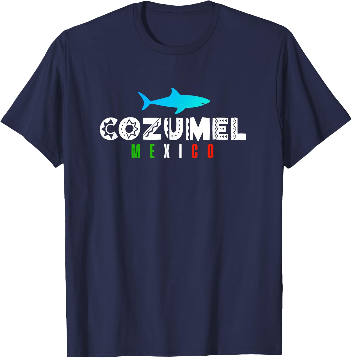 Cozumel Mexico Vacation Souvenir Gift T-Shirt - T-Shirt | Navy
