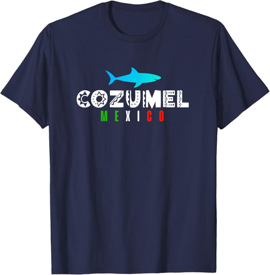 Cozumel Mexico Vacation Souvenir Gift T-Shirt - T-Shirt | Navy