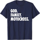 God Family MotoCross - Novelty Faith T-Shirt - T-Shirt | Navy