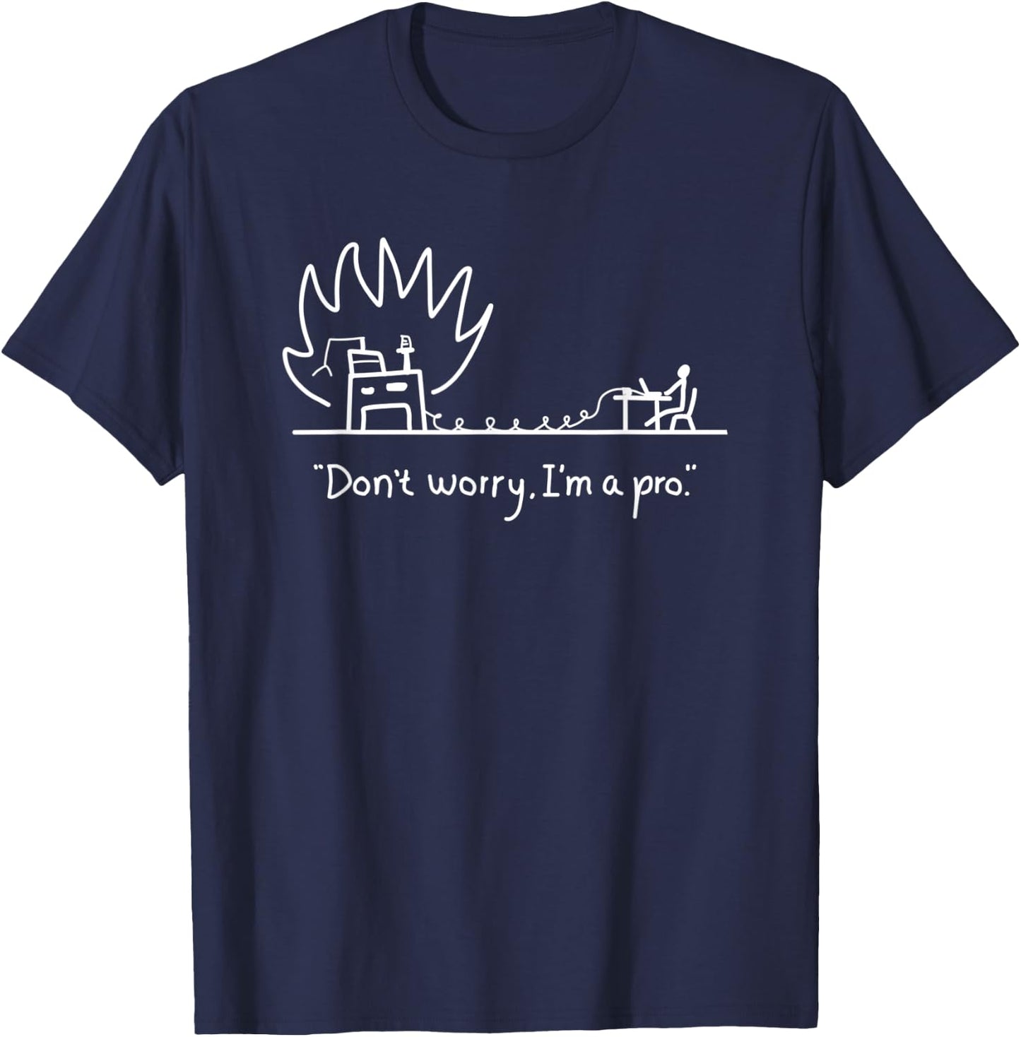 Original PLC Programmer Gift T-Shirt - T-Shirt | Navy