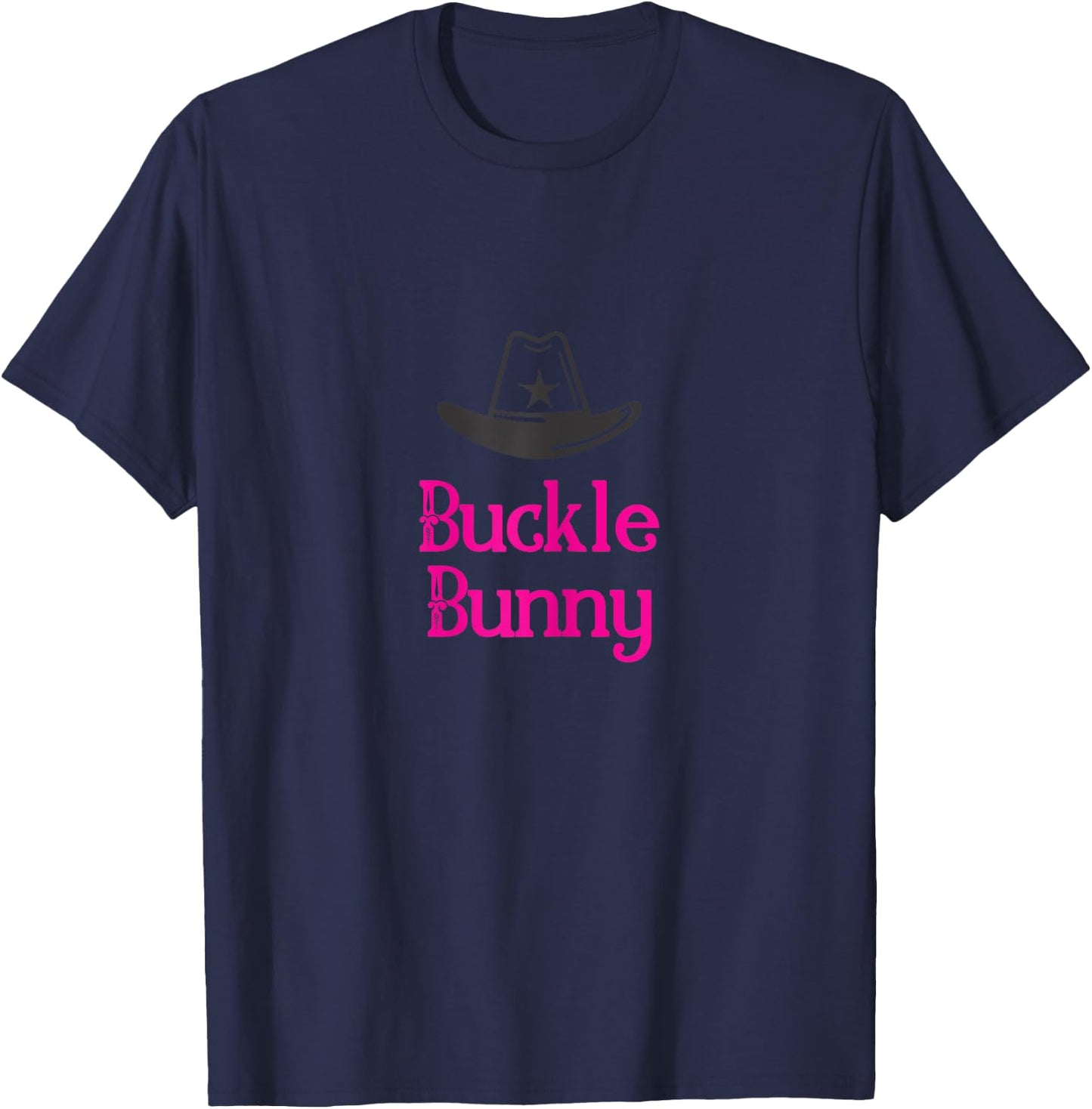 Bunny Rodeo buckle T-Shirt - T-Shirt | Navy