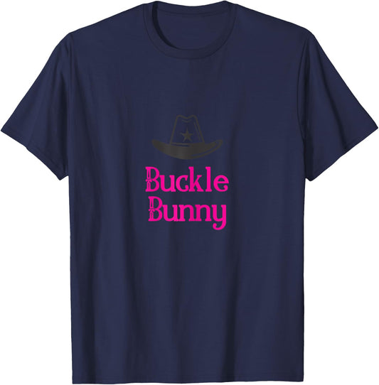 Bunny Rodeo buckle T-Shirt - T-Shirt | Navy