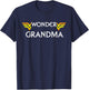 Mother's Day Wonder Grandma Funny Gift T-Shirt - T-Shirt | Navy