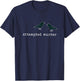 Attempted Murder Group of Crows Ravens T-Shirt - T-Shirt | Navy