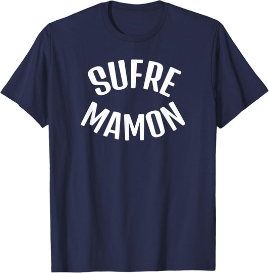 Sufre Mamon Nostalgia 80's Post Punk T-Shirt - T-Shirt | Navy