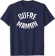 Sufre Mamon Nostalgia 80's Post Punk T-Shirt - T-Shirt | Navy