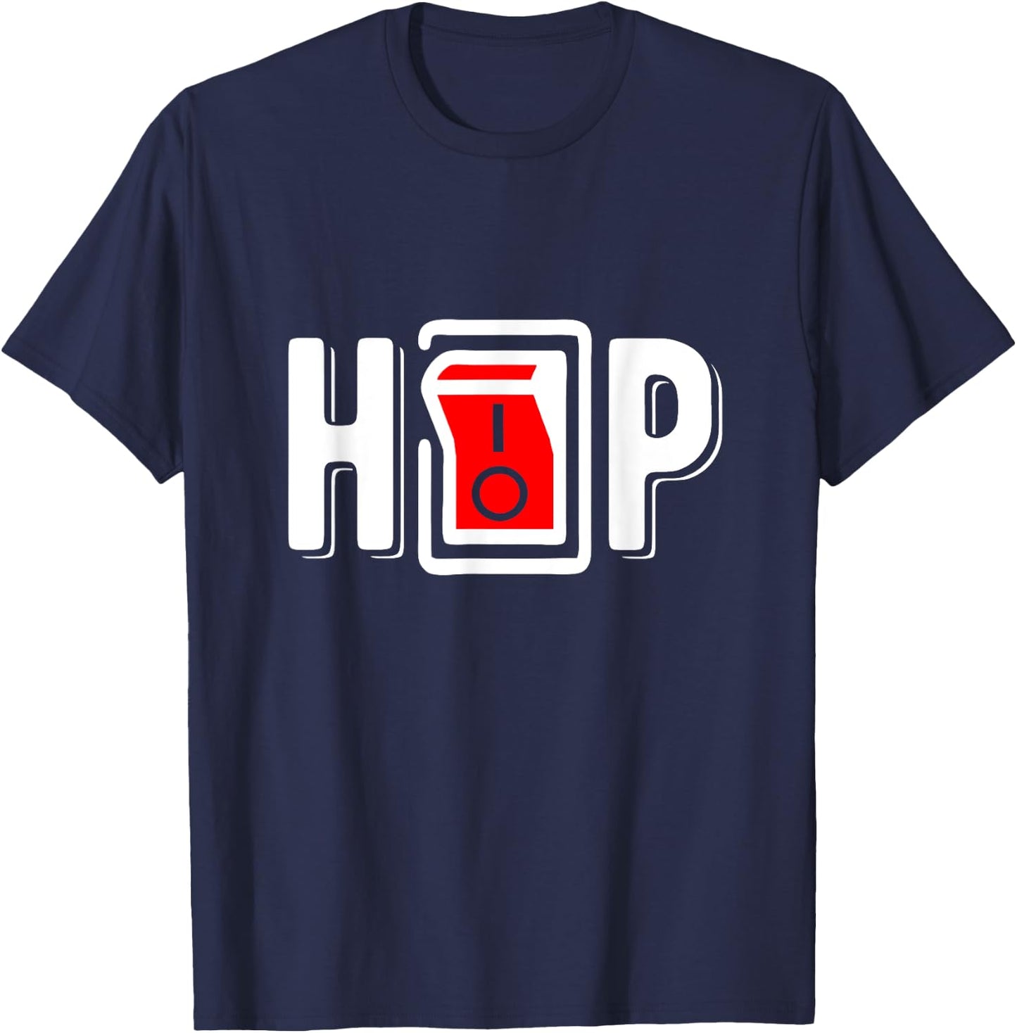 Hip-hop and rap music lovers, I love hip-hop T-Shirt - T-Shirt | Navy