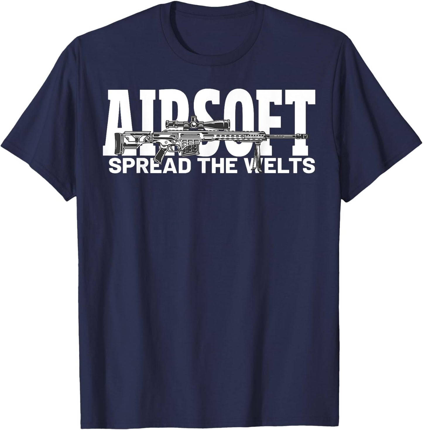 Airsoft Spread The Welts T-Shirt - T-Shirt | Navy