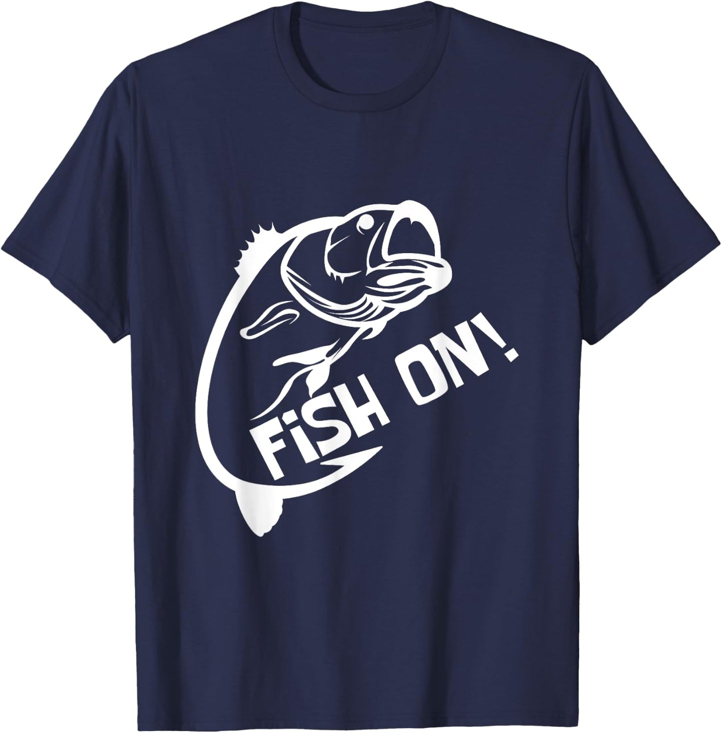 Fish On Fish Keeper T-Shirt - T-Shirt | Navy