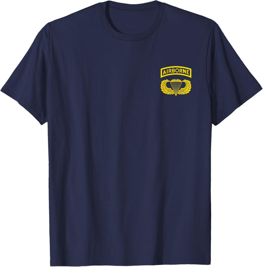 82nd Army Airborne Division Paratrooper , Veterans Day T-Shirt - T-Shirt | Navy