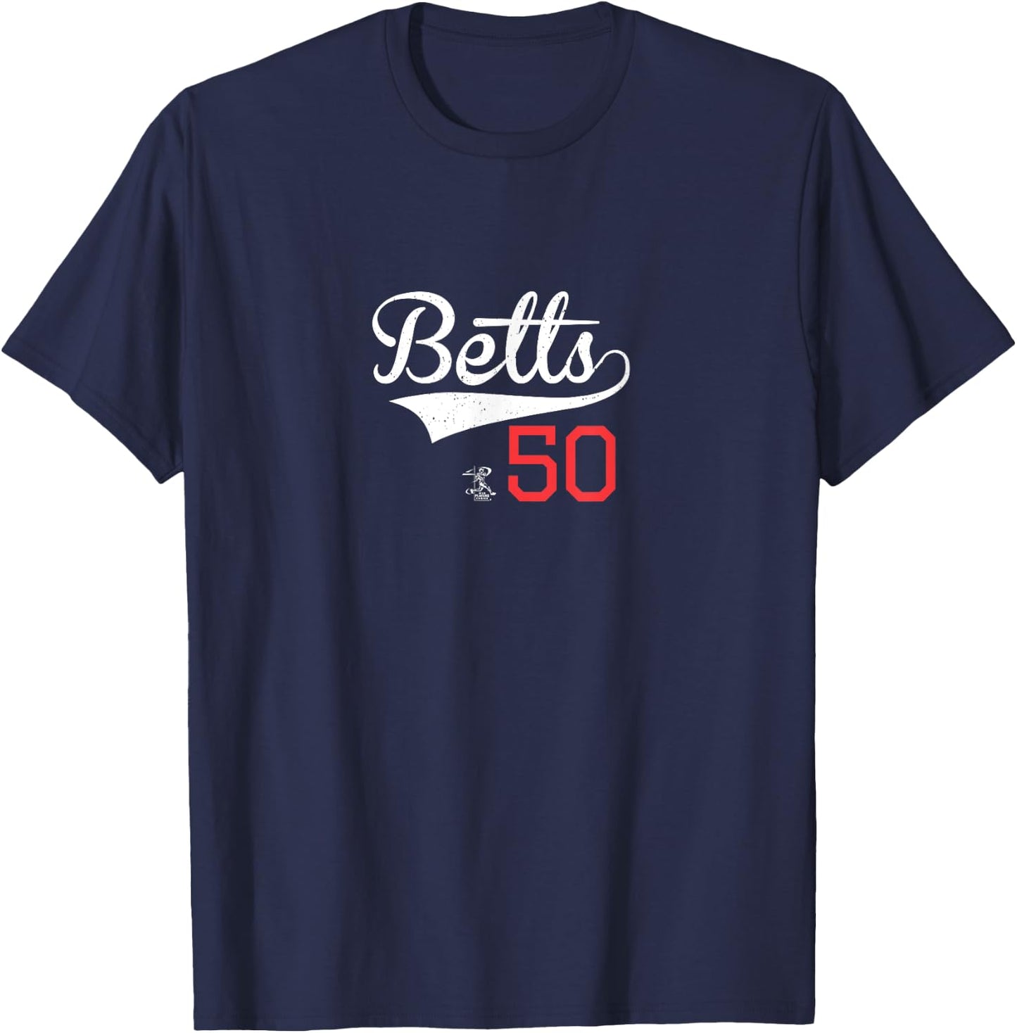 Mookie Betts Vintage Gameday T-Shirt - T-Shirt | Navy