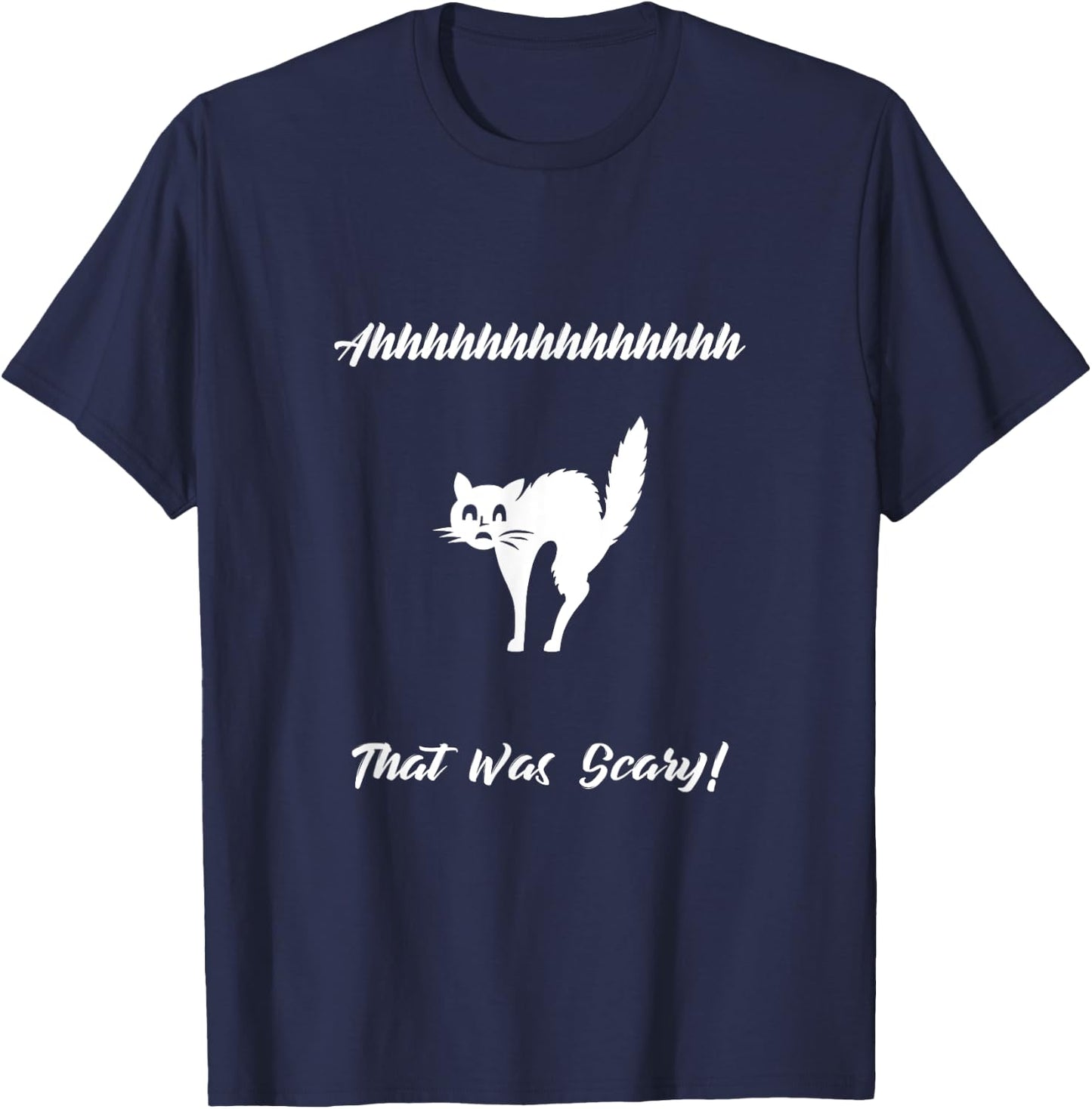 That Was Scary Funny SPN T-Shirt - T-Shirt | Navy