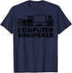 Funny Computer Geek Tech Nerd Gift Men Women Cool Support T-Shirt - T-Shirt | Navy