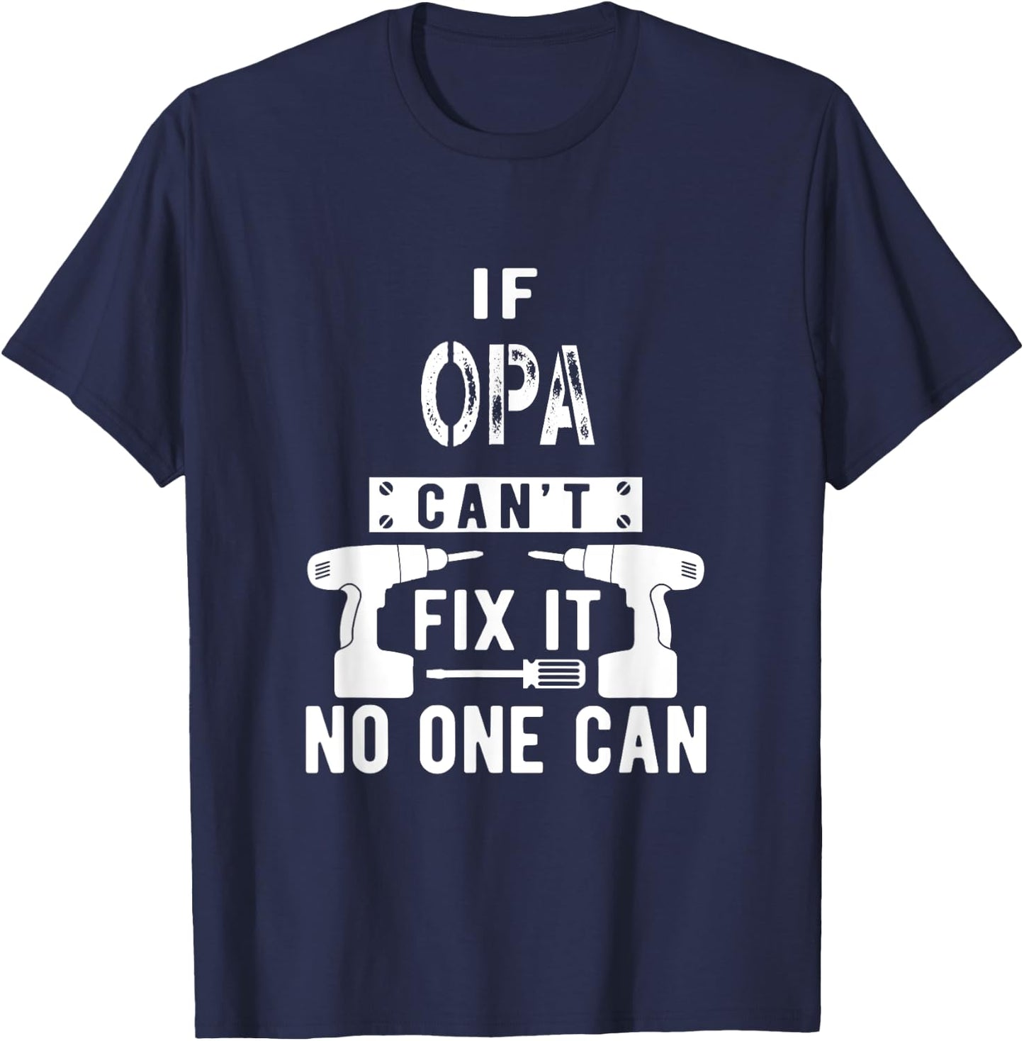 Unique Christmas Birthday Father's Day Gifts Shop Germany German Grandpa T-Shirt - T-Shirt | Navy