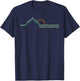 Eternal Flame Hiking Trail New York Hiking Trail Running T-Shirt - T-Shirt | Navy