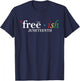JUNETEENTH Freeish Since 1865 Melanin Ancestor Black History T-Shirt - T-Shirt | Navy