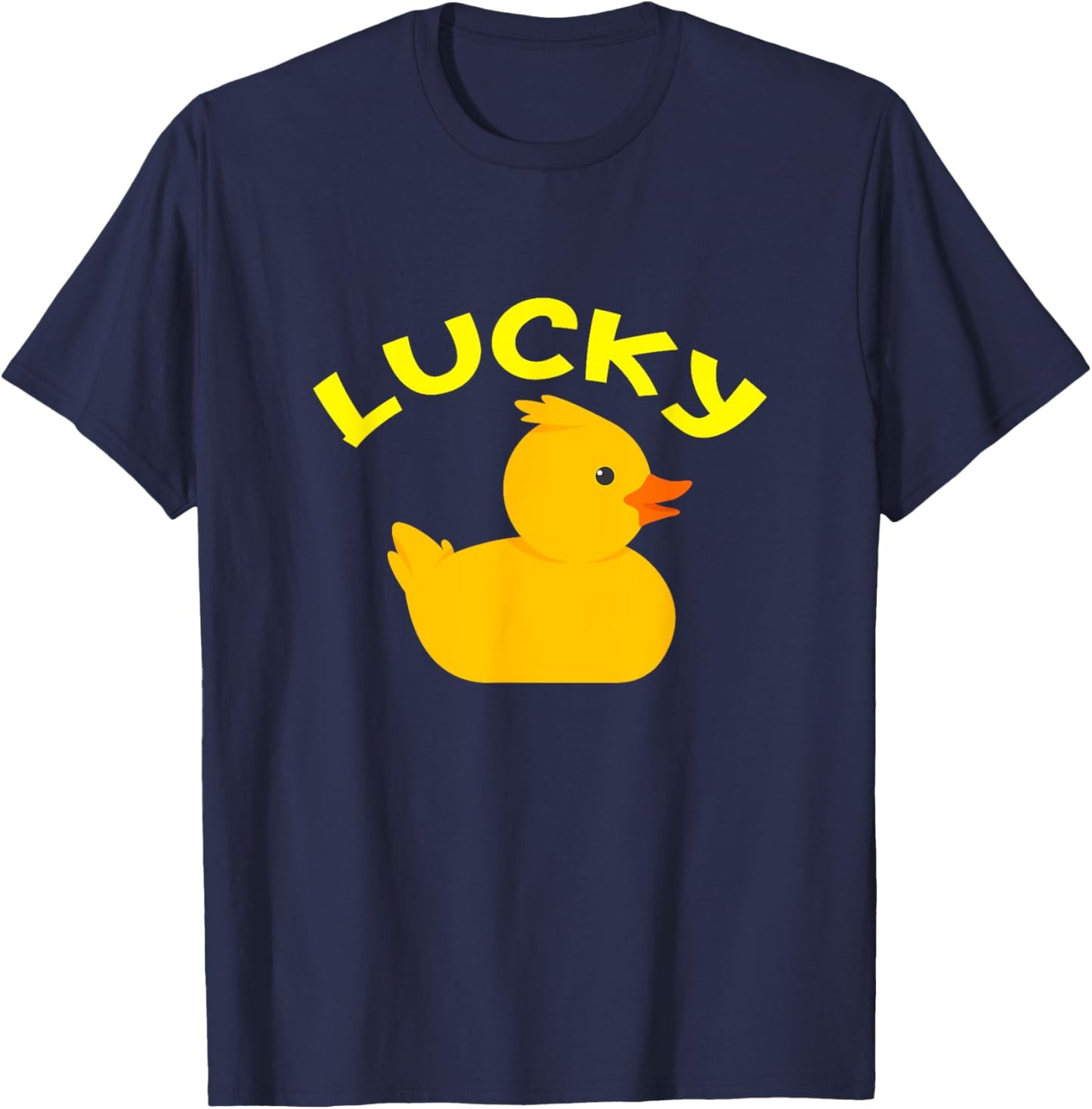 Lucky Rubber Ducks Duck Duckling T-Shirt - T-Shirt | Navy