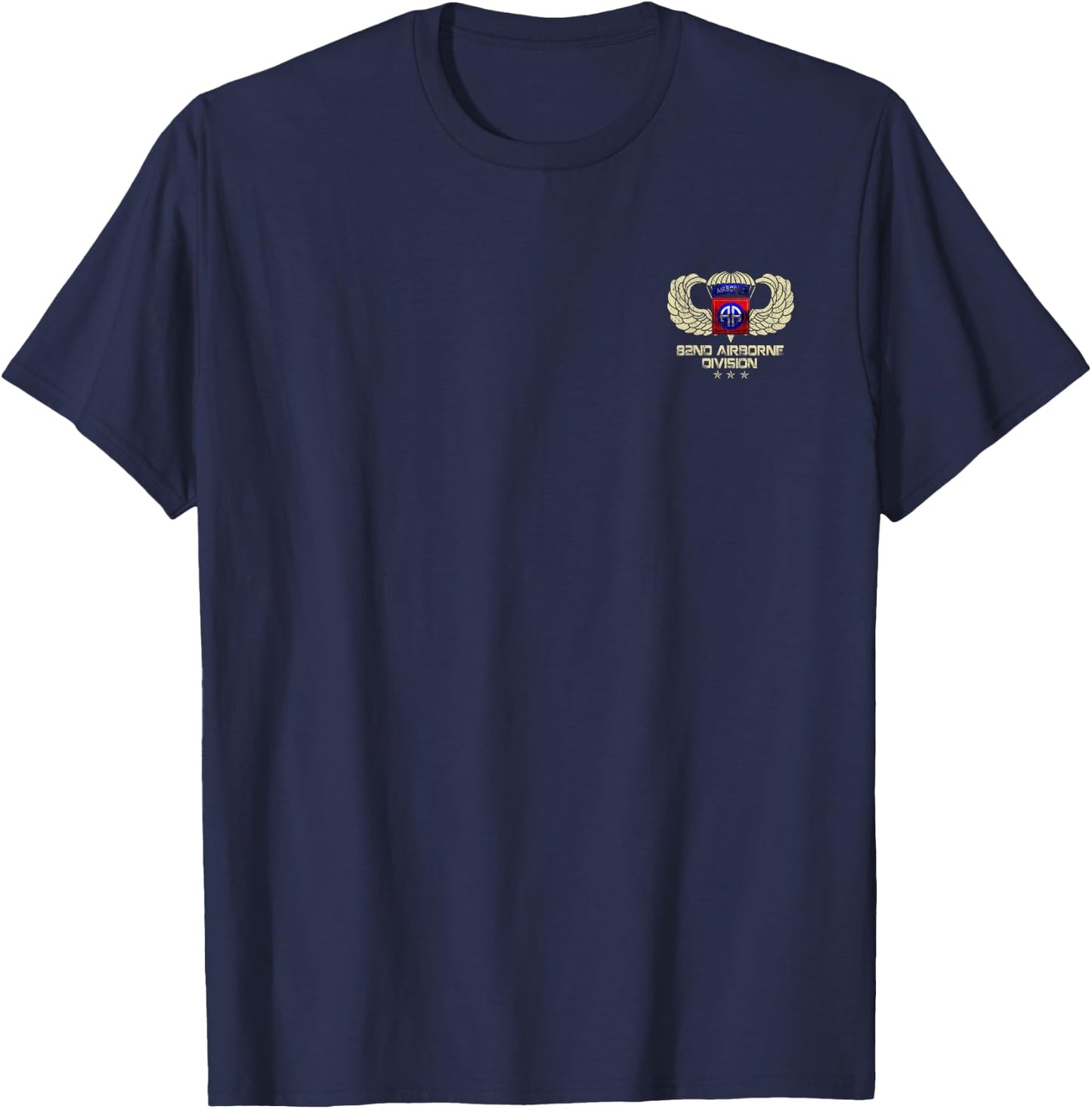 82nd Airborne Division Paratrooper , Veterans Day Gift T-Shirt - T-Shirt | Navy