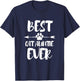 Best cat aunt ever cat aunt T-Shirt - T-Shirt | Navy
