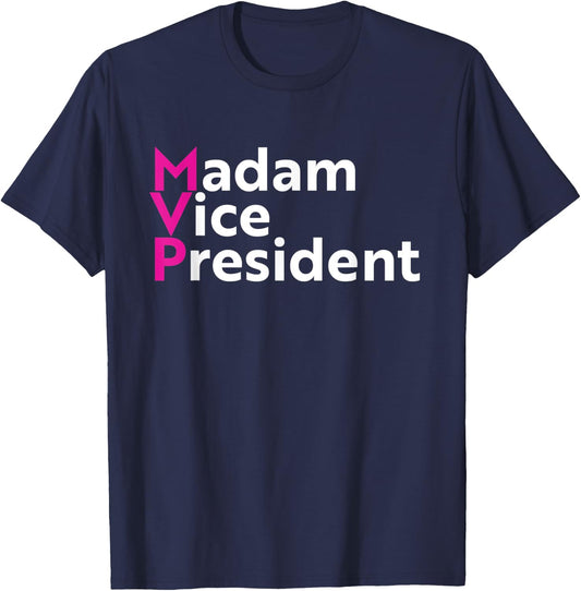 Madam Vice President T-Shirt - T-Shirt | Navy