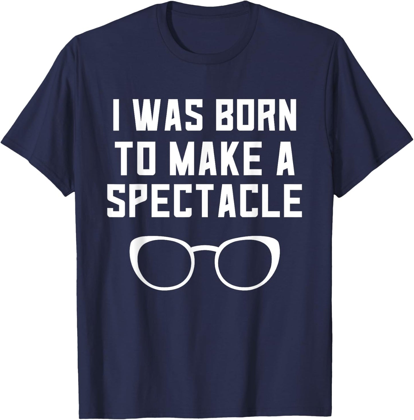Optometrist Joke For Eye Doctor Optician Women Glasses Funny T-Shirt - T-Shirt | Navy