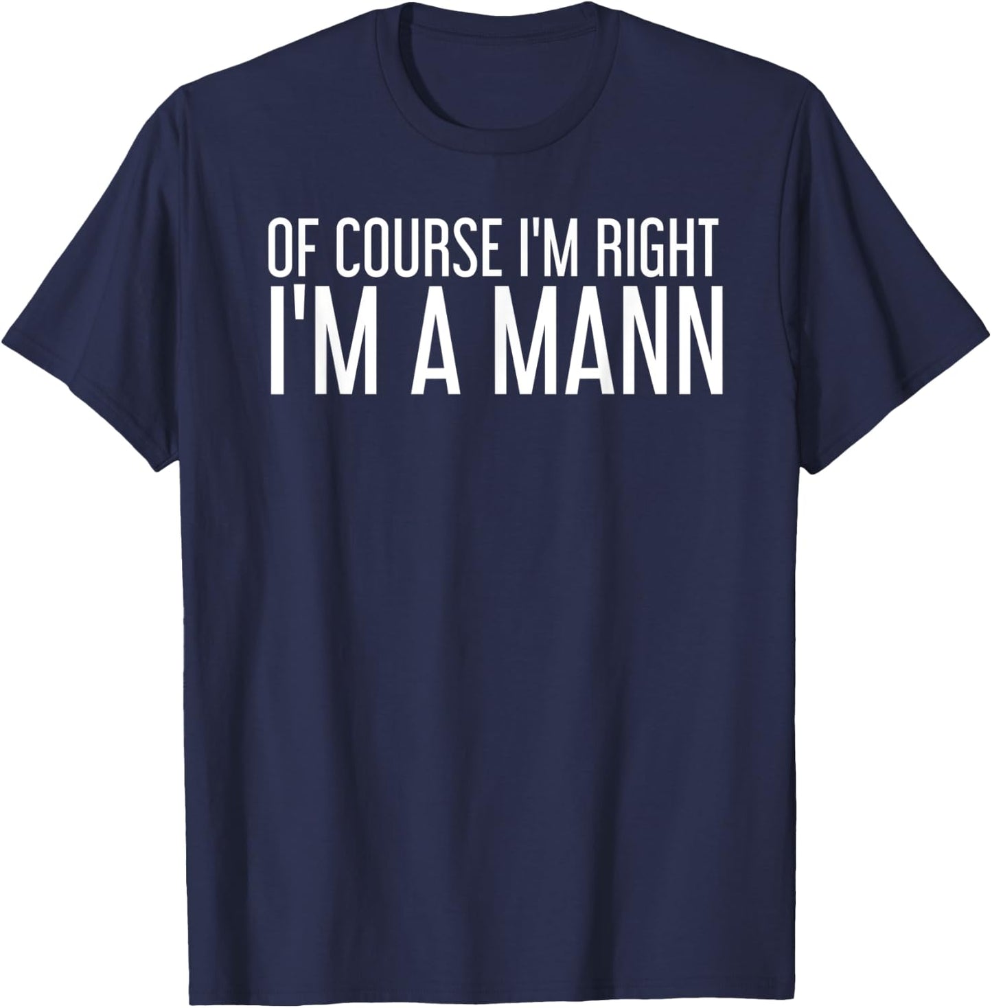MANN Gift Funny Surname Family Tree Birthday Reunion Idea T-Shirt - T-Shirt | Navy