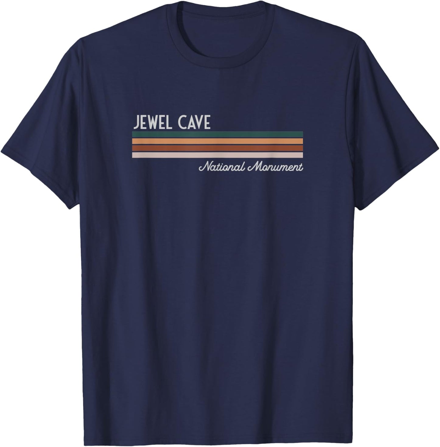 Jewel Cave National Monument T-Shirt - T-Shirt | Navy